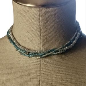 Sead beaded choker